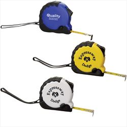 HST11900 Heavy Duty Tape Measure with Rubber Trim and Custom Imprint
